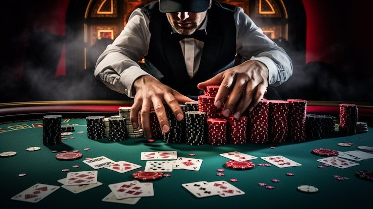 Roda European Roulette dengan nomor dan warna di platform dollar138